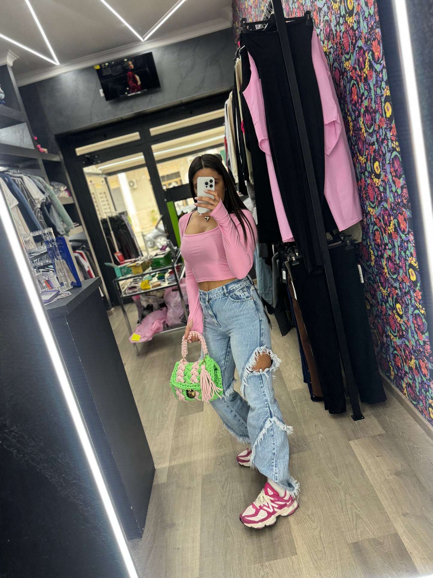 Jeans frange