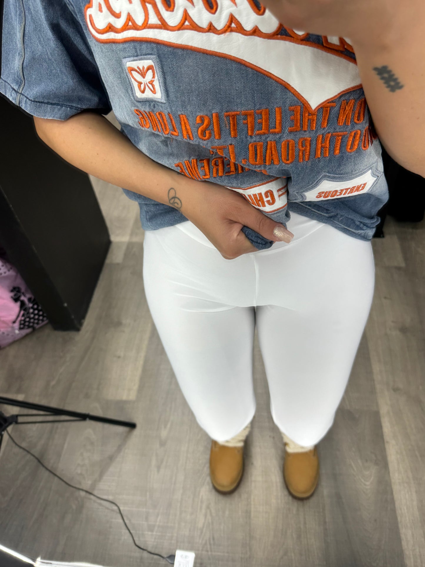 Leggins bianco