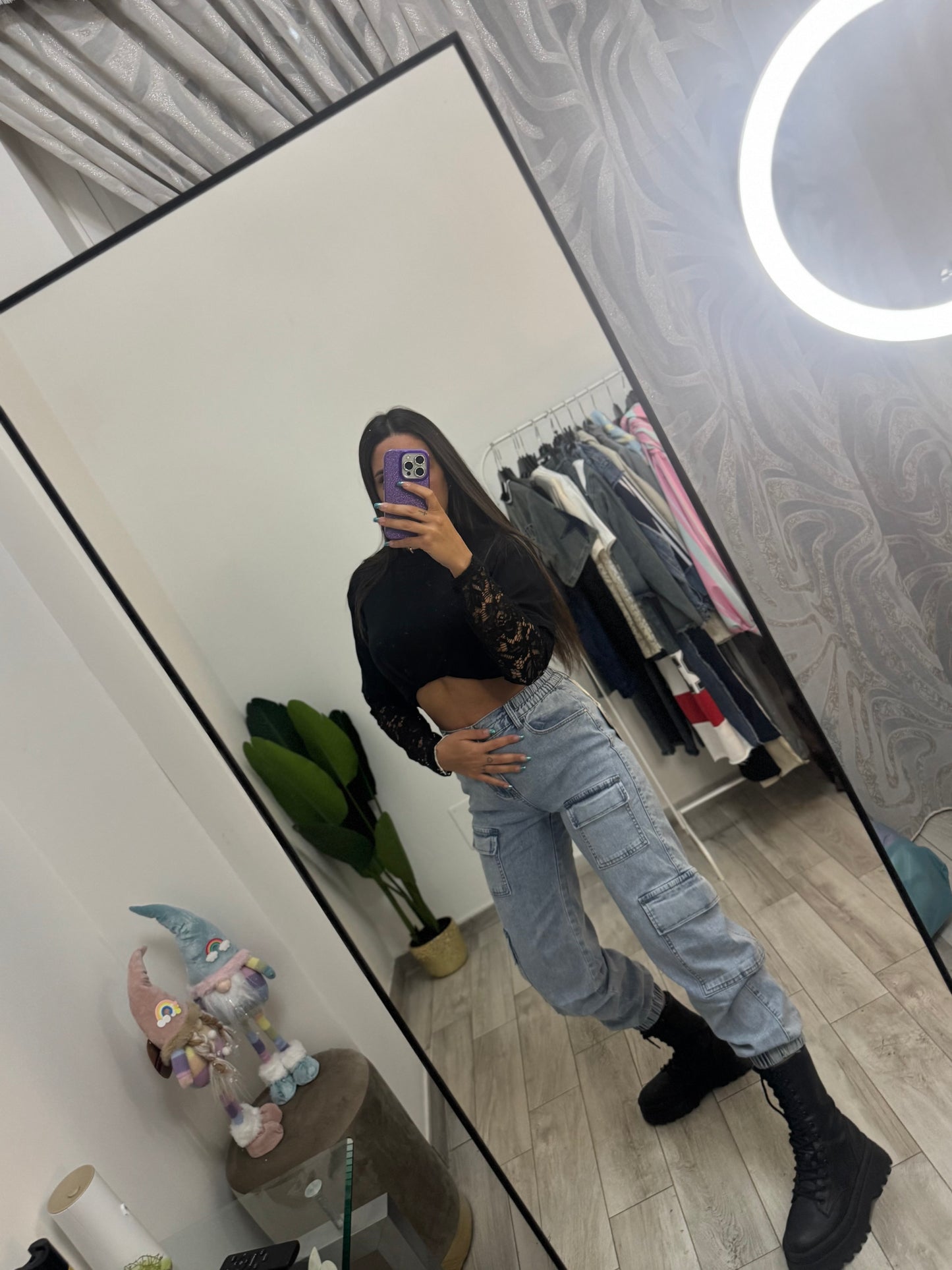 Cargo denim