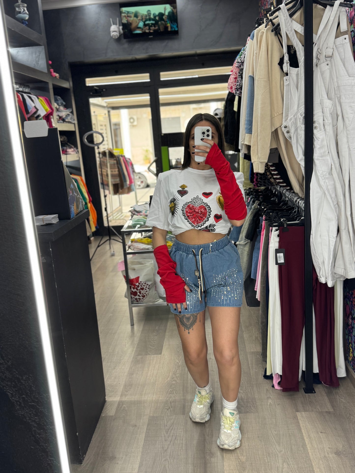 Shorts diamond 163