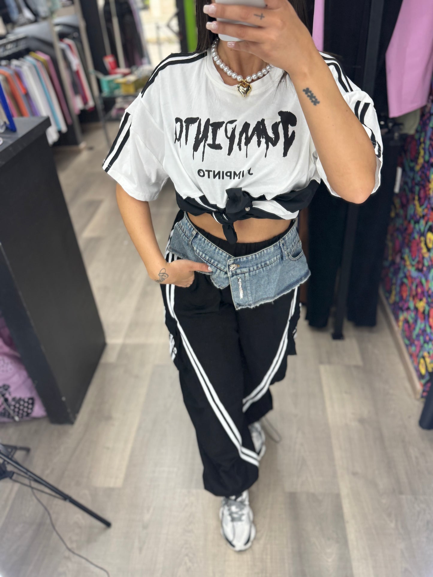 Pantatuta denim mood adisas