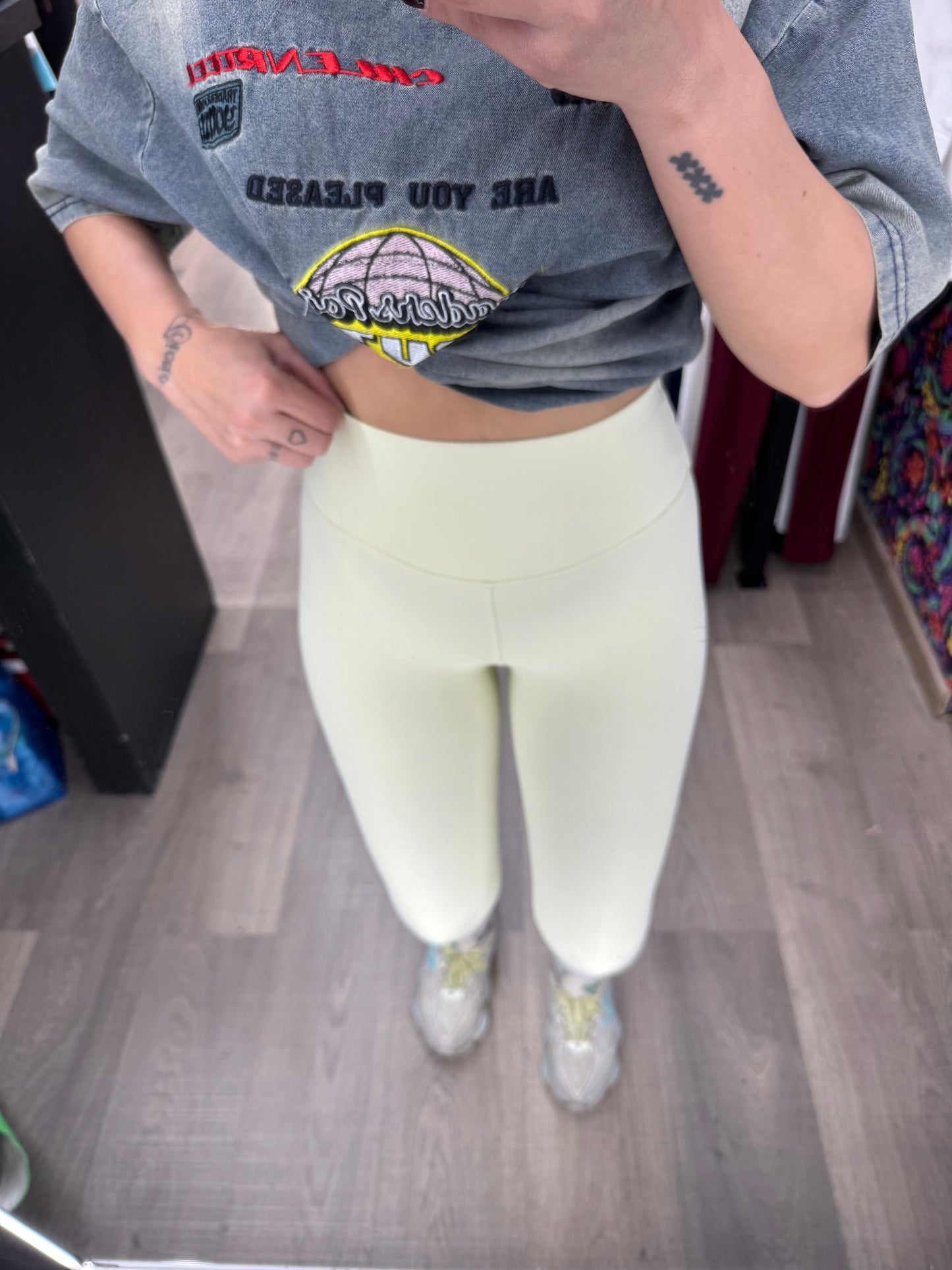 Leggins giallino 182