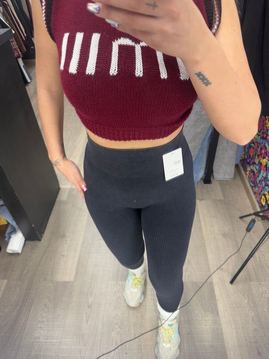 Leggins contenitivi costine 106