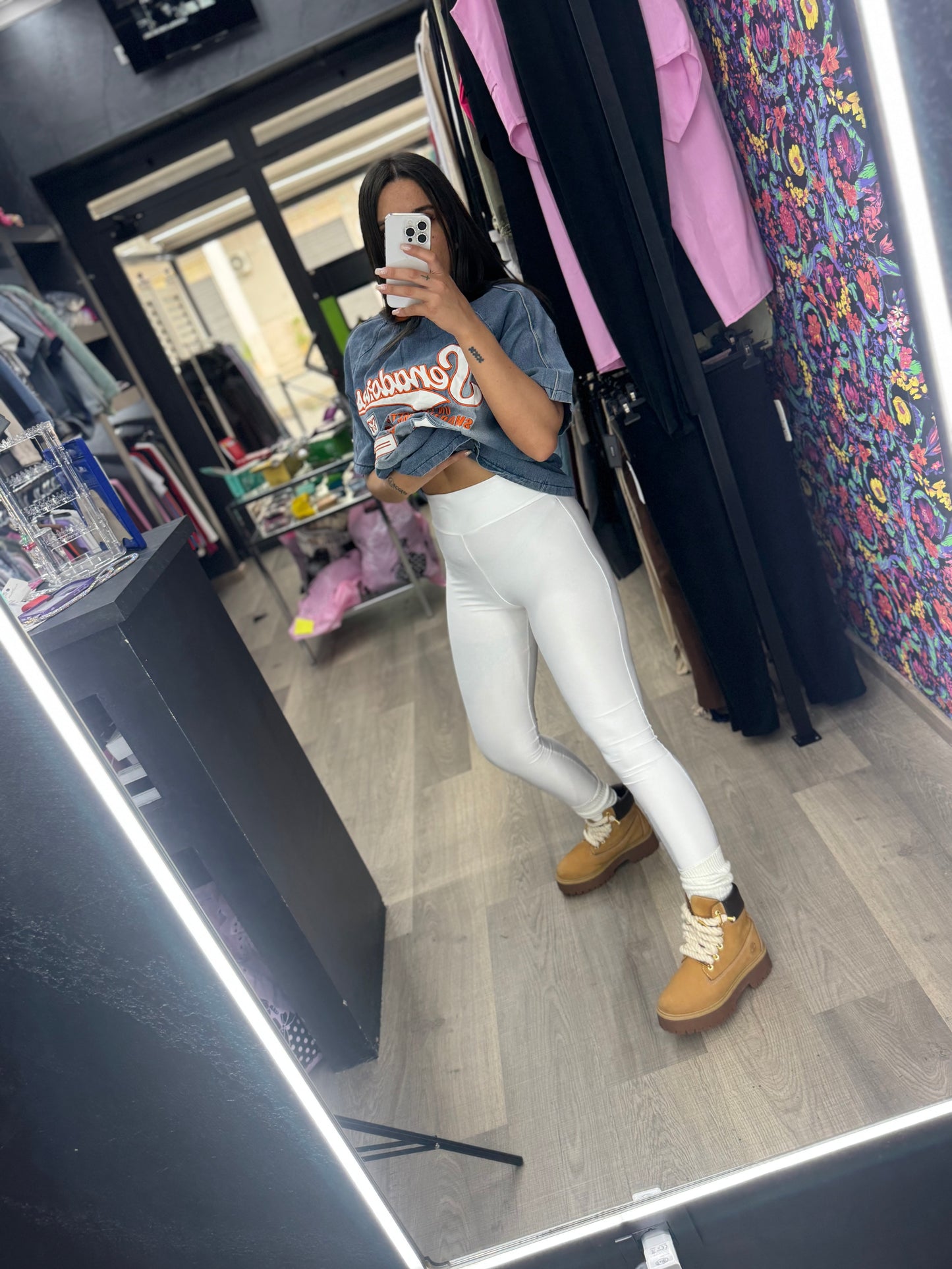Leggins bianco