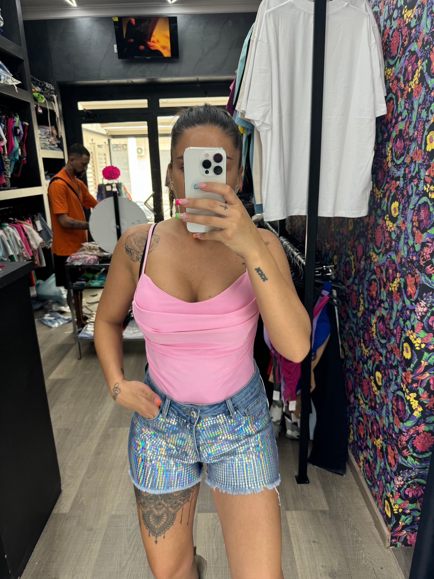 Shorts arcobaleno 190