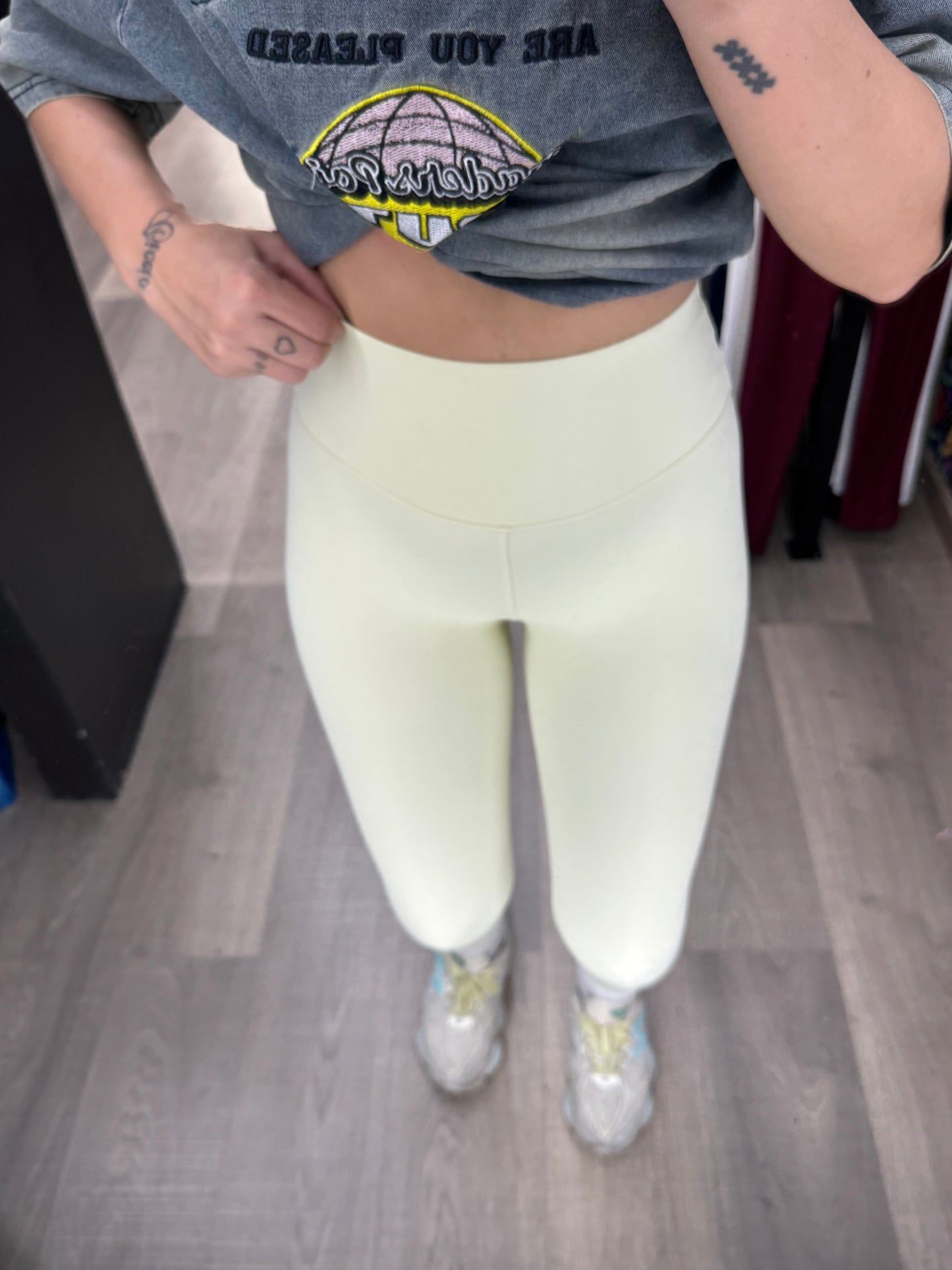 Leggins giallino 182
