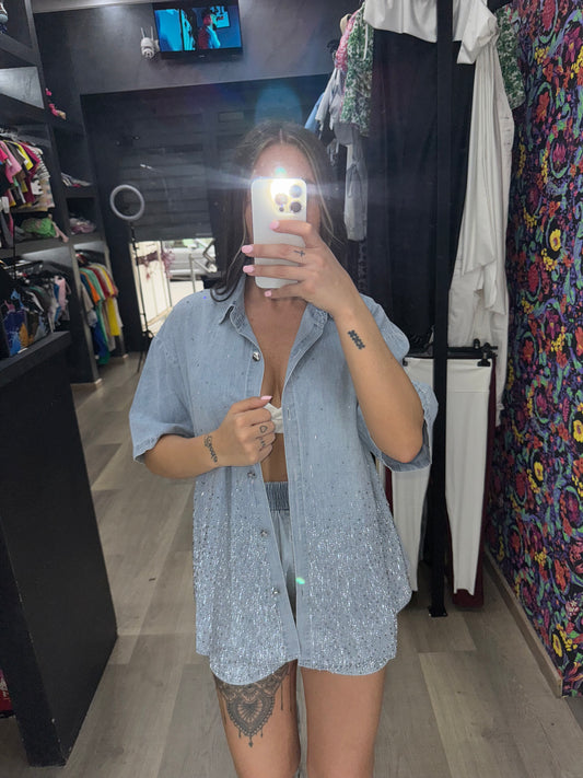 Coordinato brillantinato 303