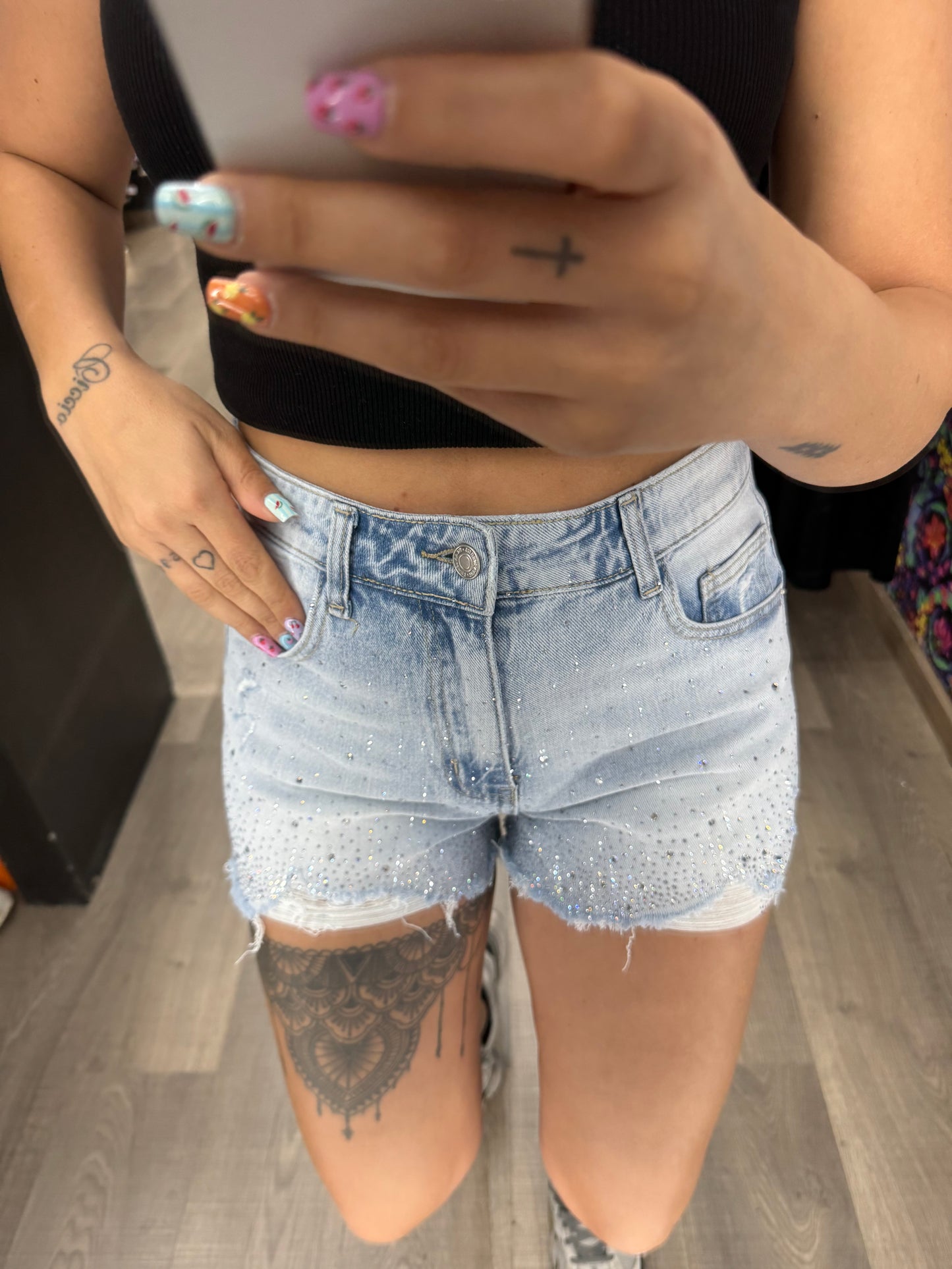 Shorts diamond denim 760