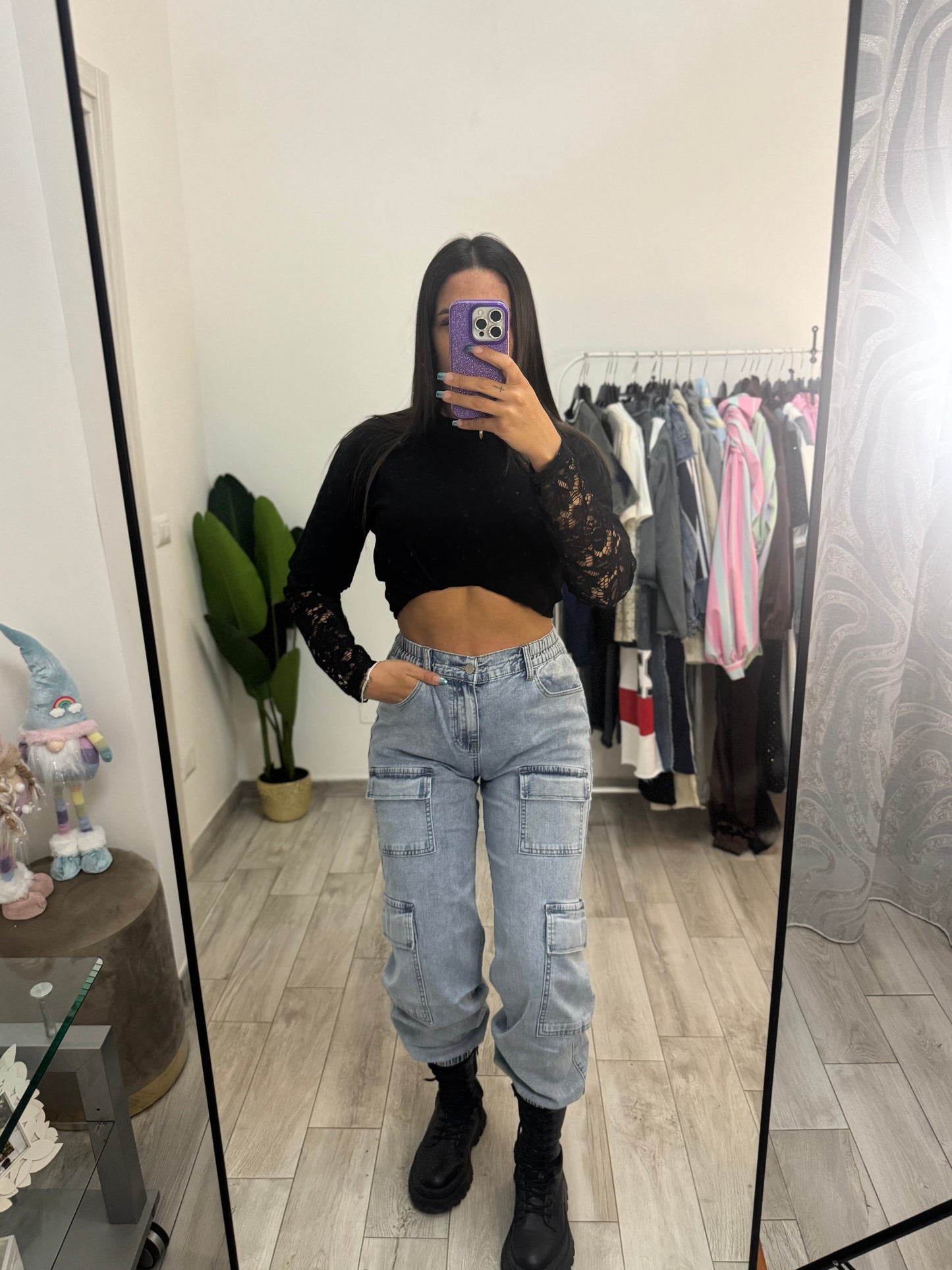 Cargo denim