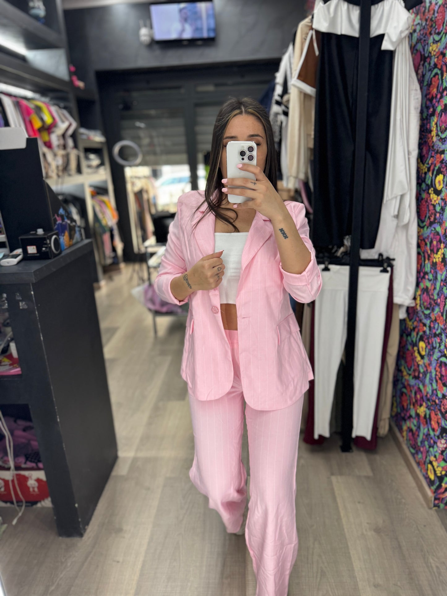 Tailleur pink 367