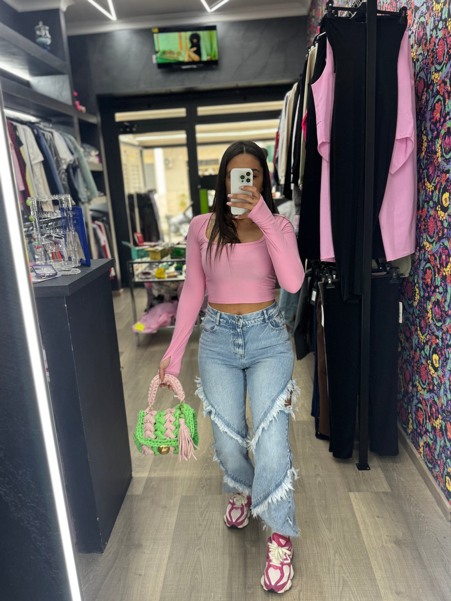 Jeans frange