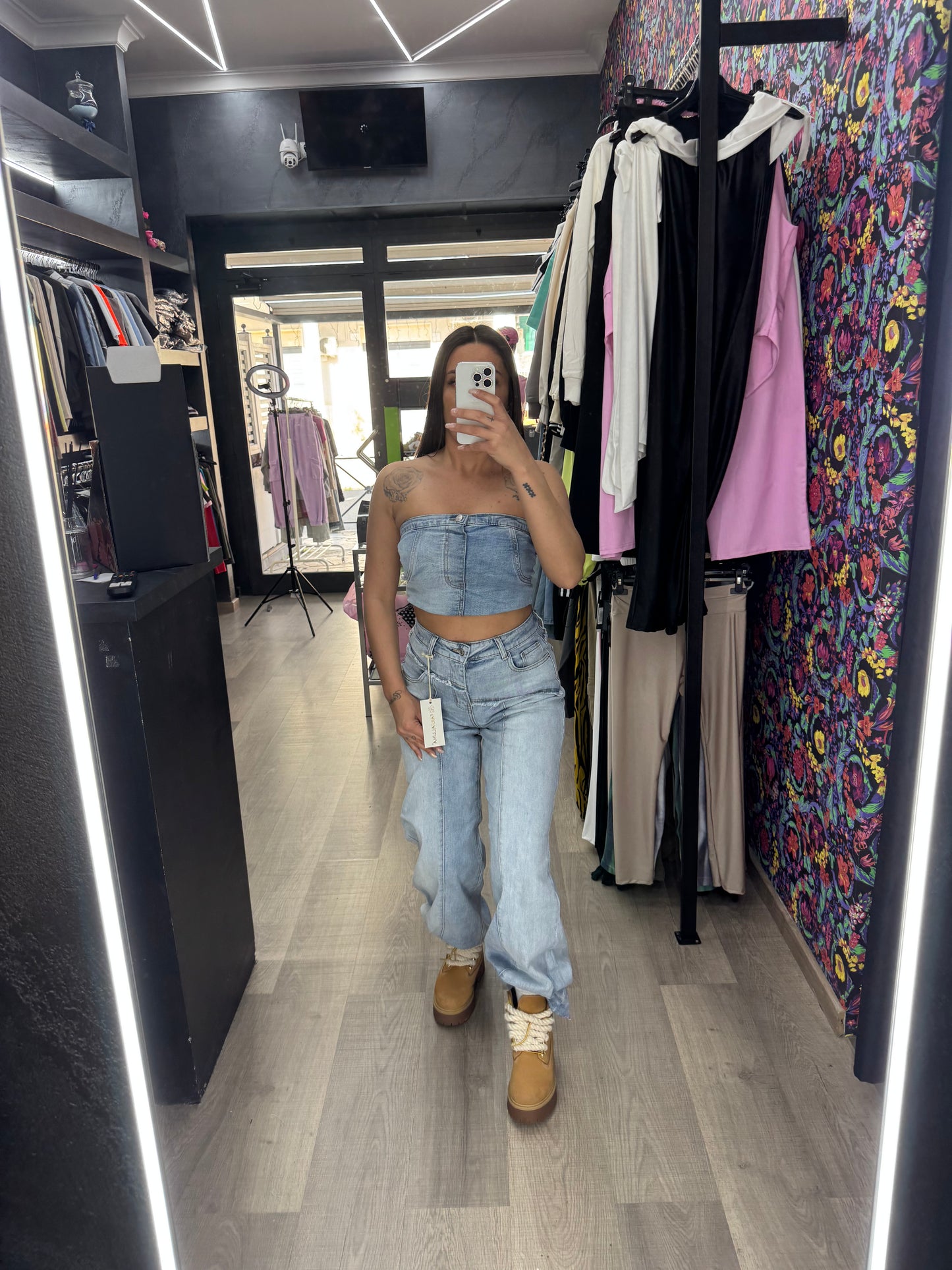 Coordinato in denim 41
