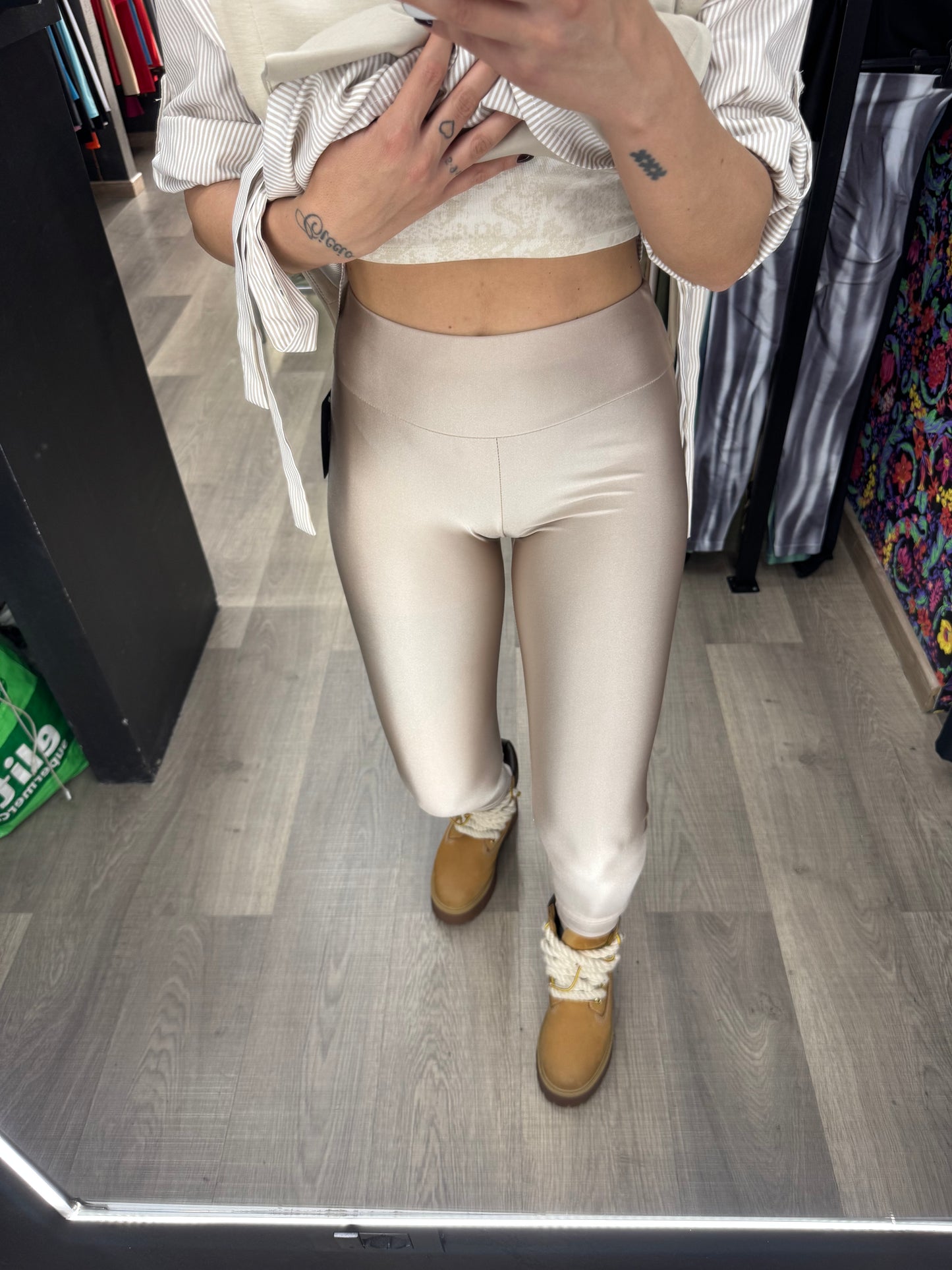 Leggins bronzo 56