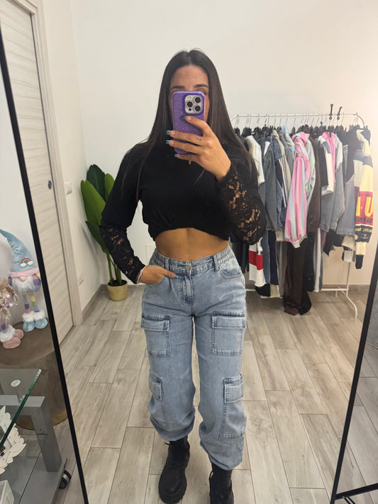 Cargo denim