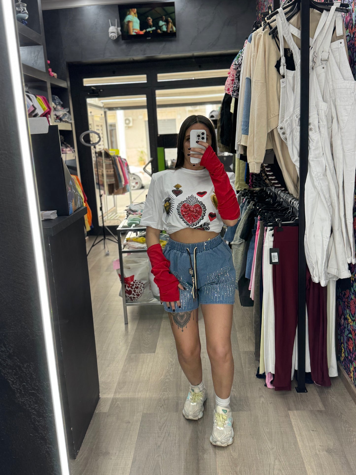 Shorts diamond 163