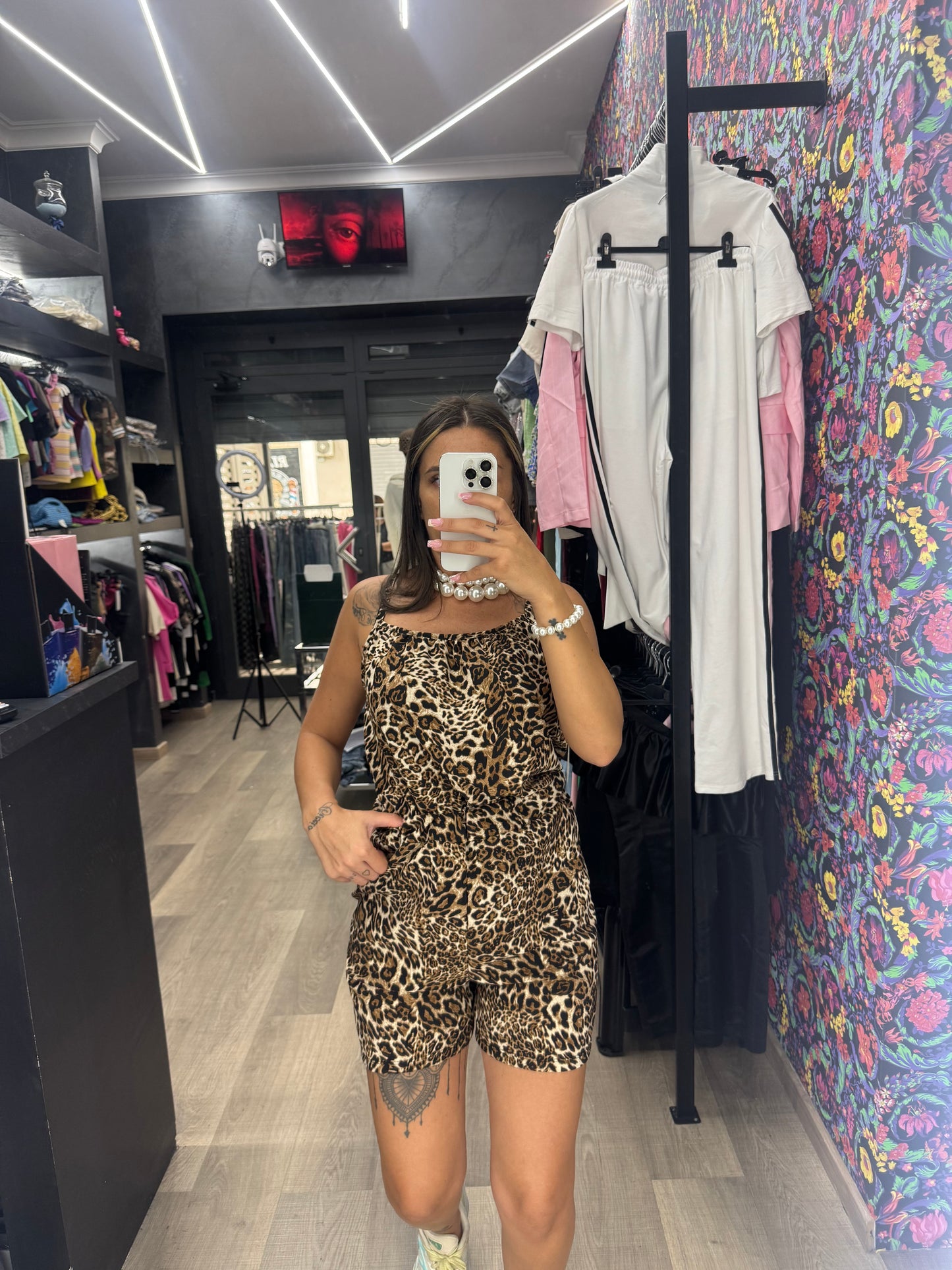 Coordinato leopardato 992