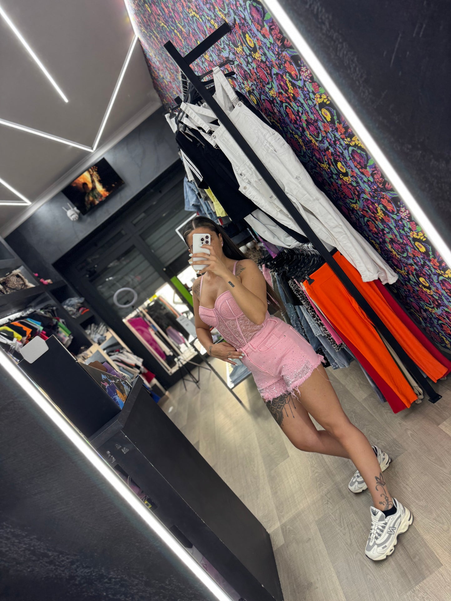 Shorts diamond pink 561