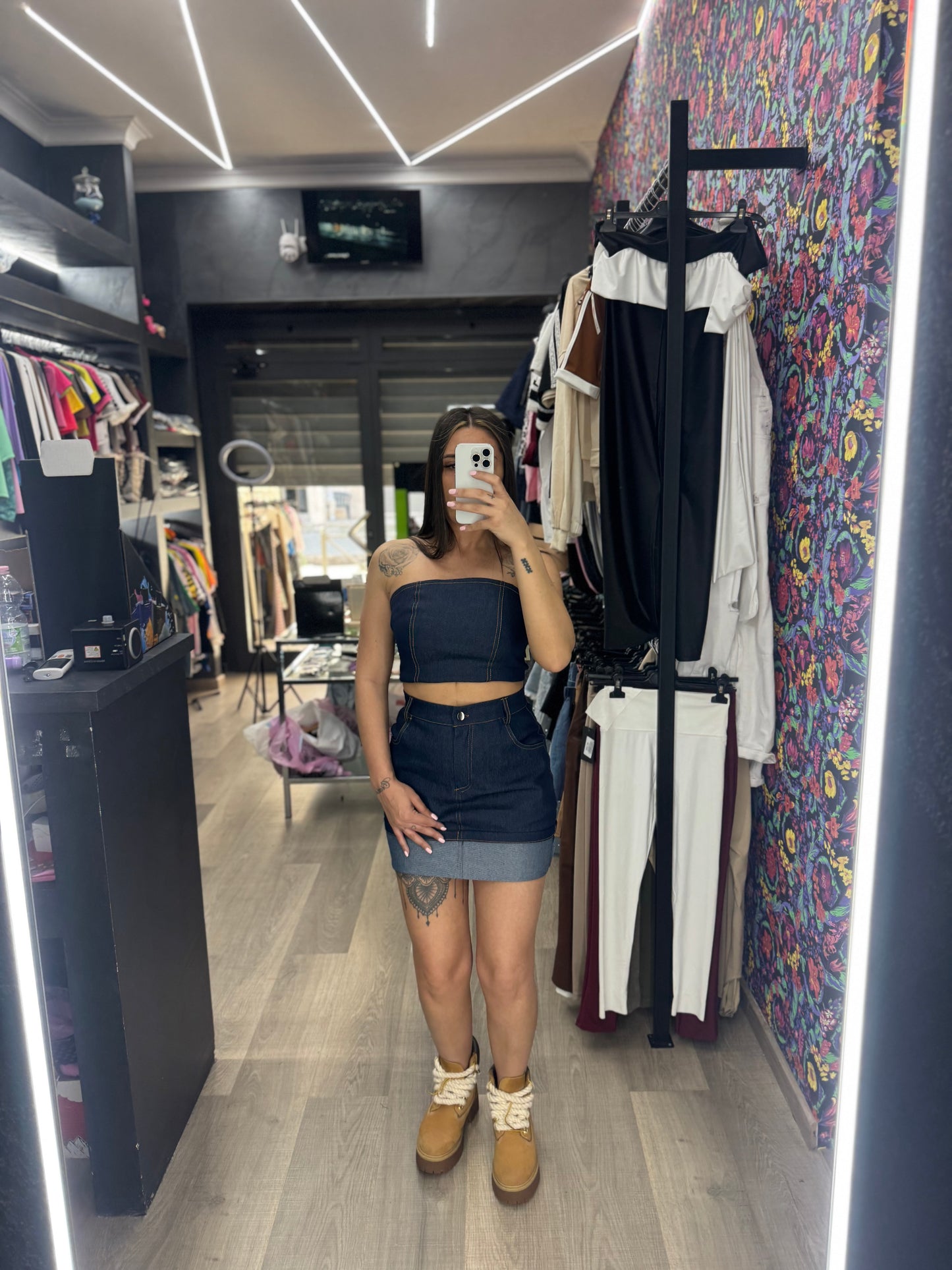 Coordinato gonna e top 362