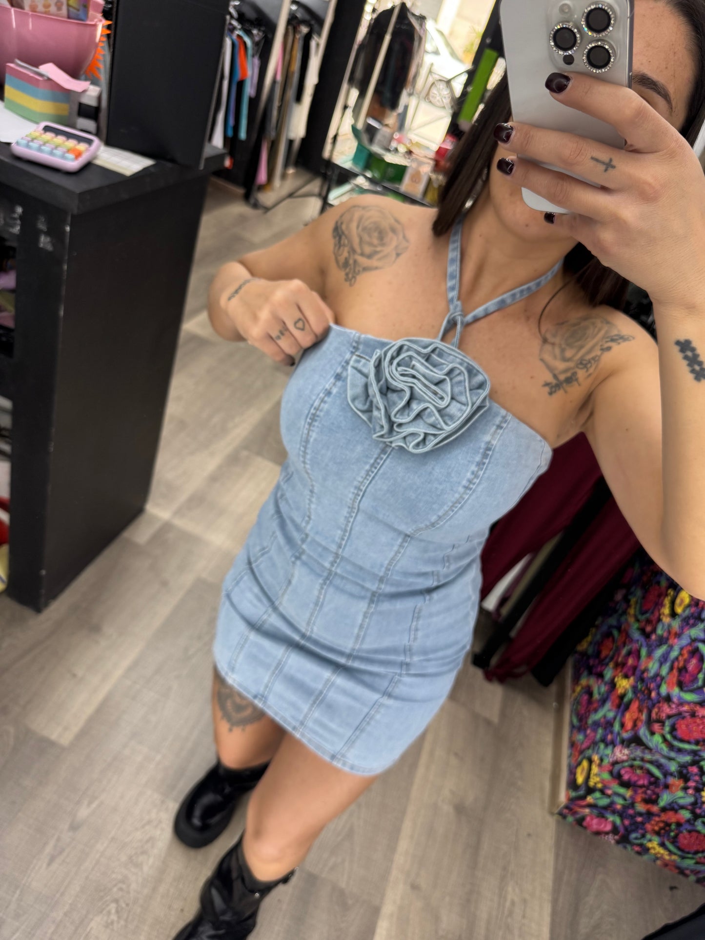 Vestito denim 117