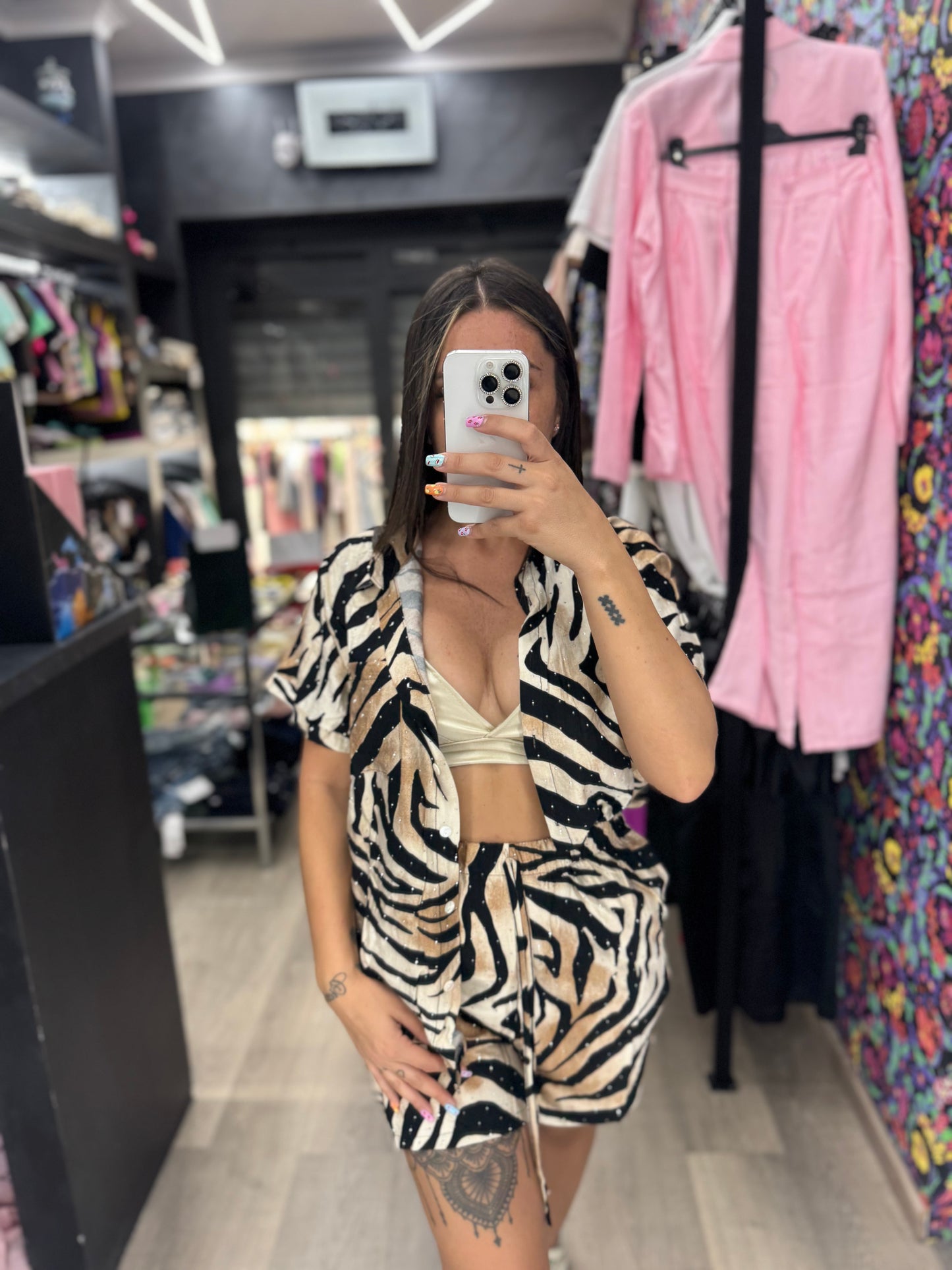 Coordinato zebrato 840