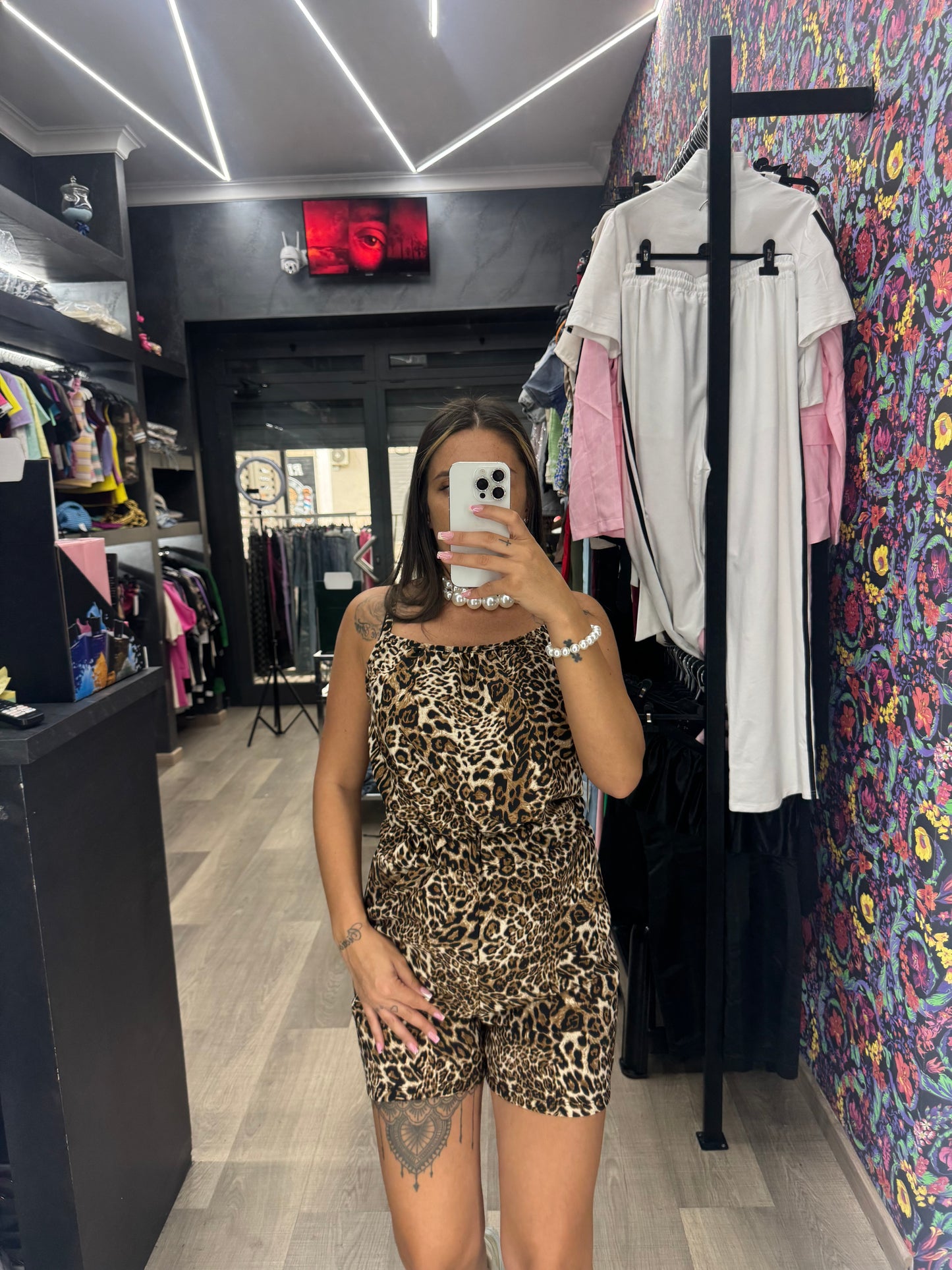 Coordinato leopardato 992