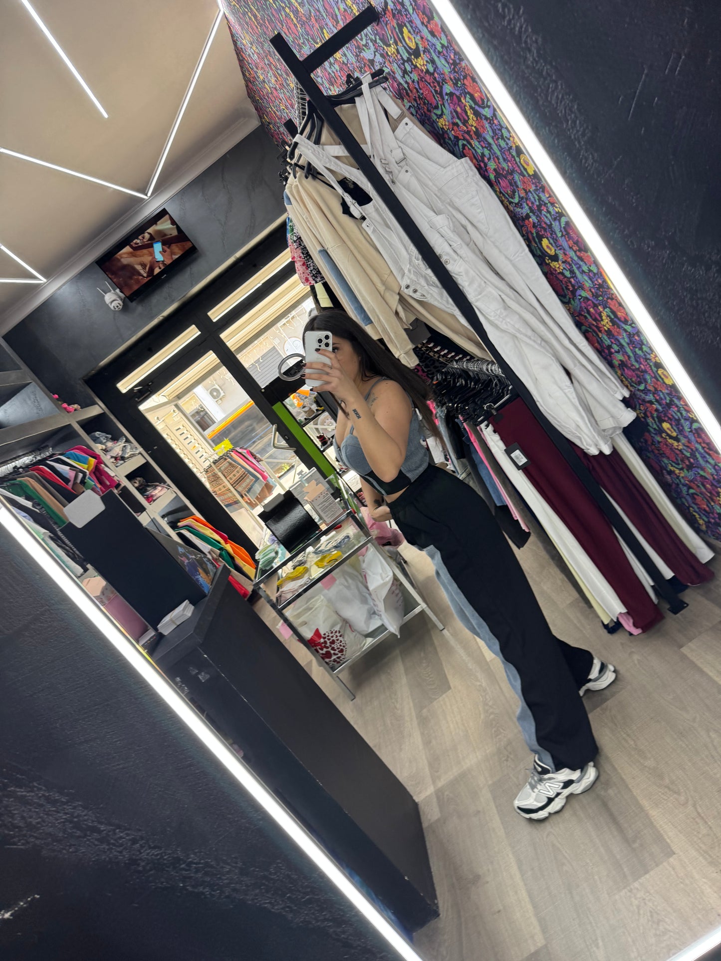 Coordinato neon nero 177