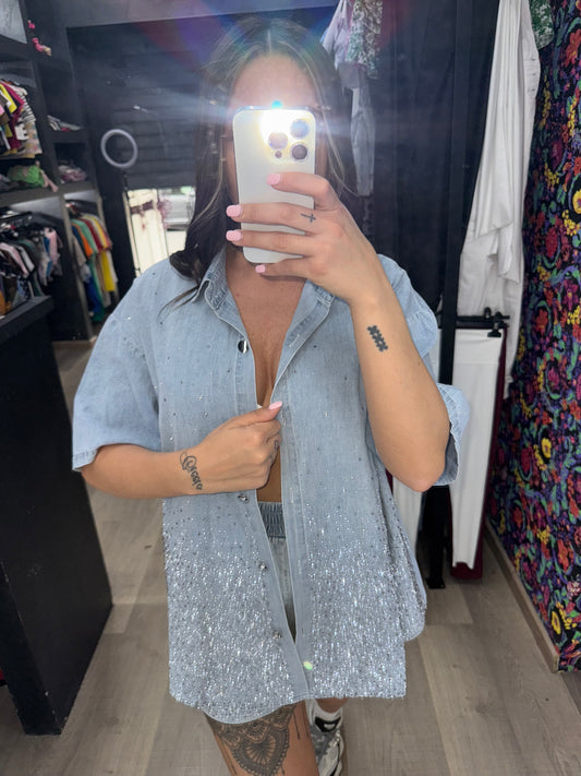 Coordinato brillantinato 303