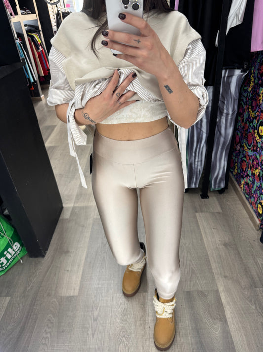 Leggins bronzo 56