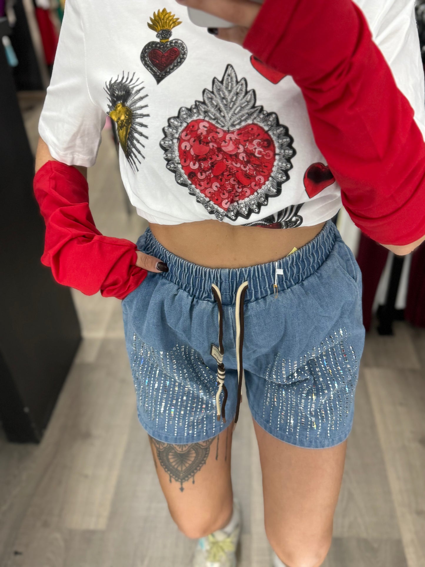 Shorts diamond 163